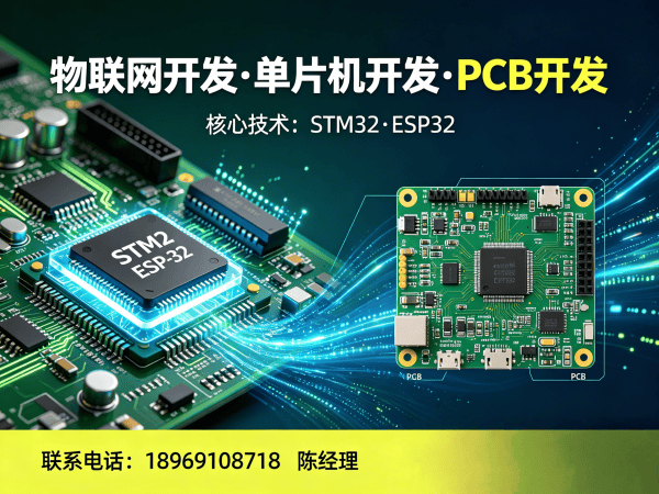 广州物联网开发解决方案：STM32/ESP32单片机开发助力企业智能化升级