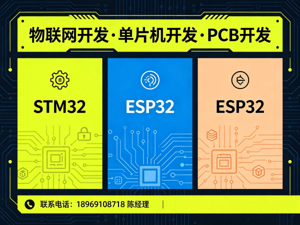 长沙物联网开发解决方案 | STM32/ESP32单片机开发+PCB设计一站式服务